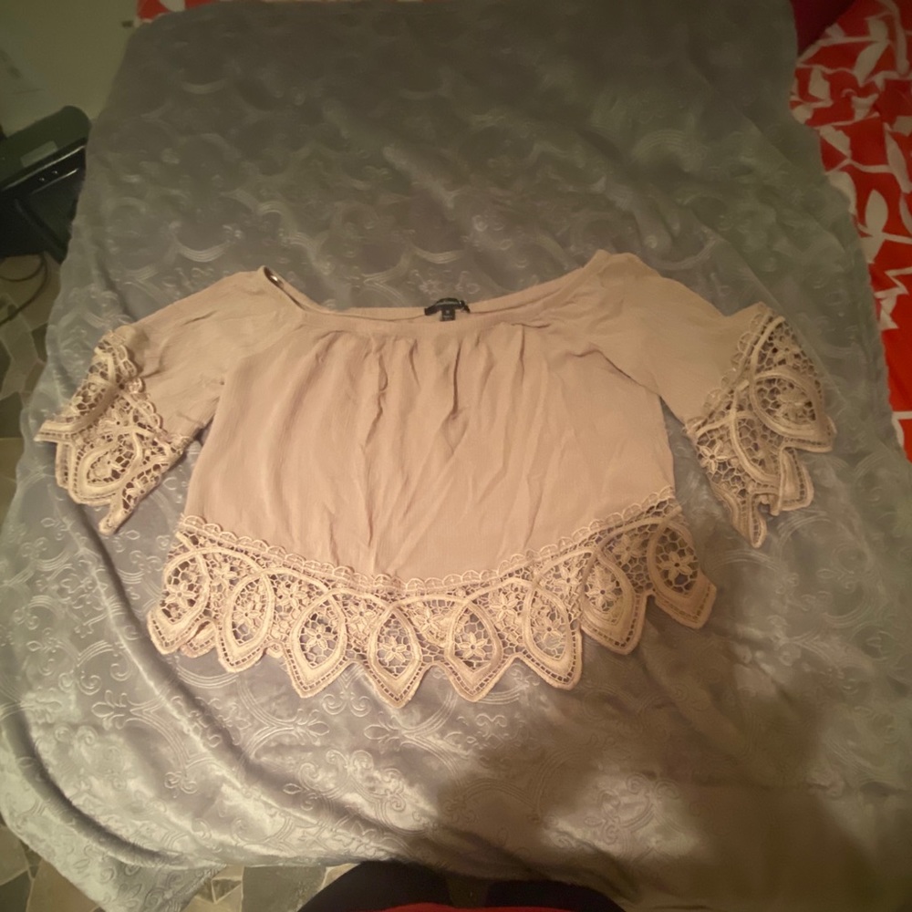 ambiance off the shoulder shirt